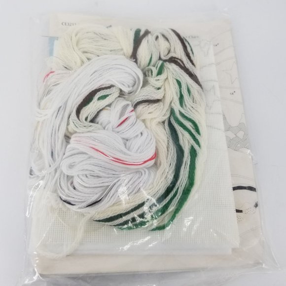 Creative Expressions All Is Calm Cross Stitch Kit Cardinal Bird Erica Wilson Art - Picture 3 of 6